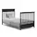 Alt View 13. Storkcraft - Petal 4-in-1 Convertible Mini Crib - Black.