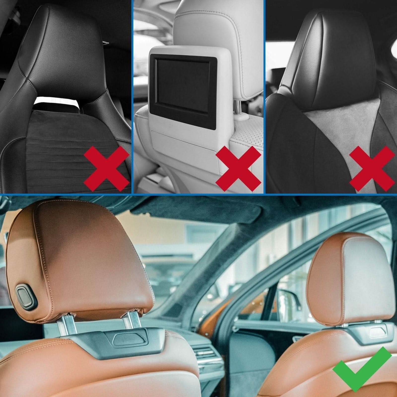 Alt View 4. Mount-It! - Height Adjustable Steering Wheel and Backseat Tray with Side Pullout Laptop & Tablet Tray - Black.