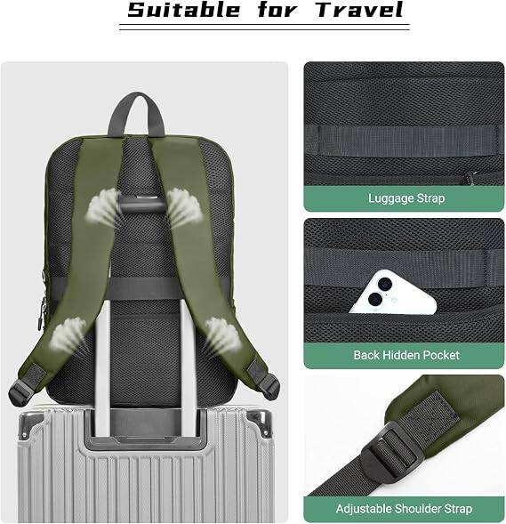 Suitable for Travel

Luggage Strap

Back Hidden Pocket

Adjustable Shoulder Strap