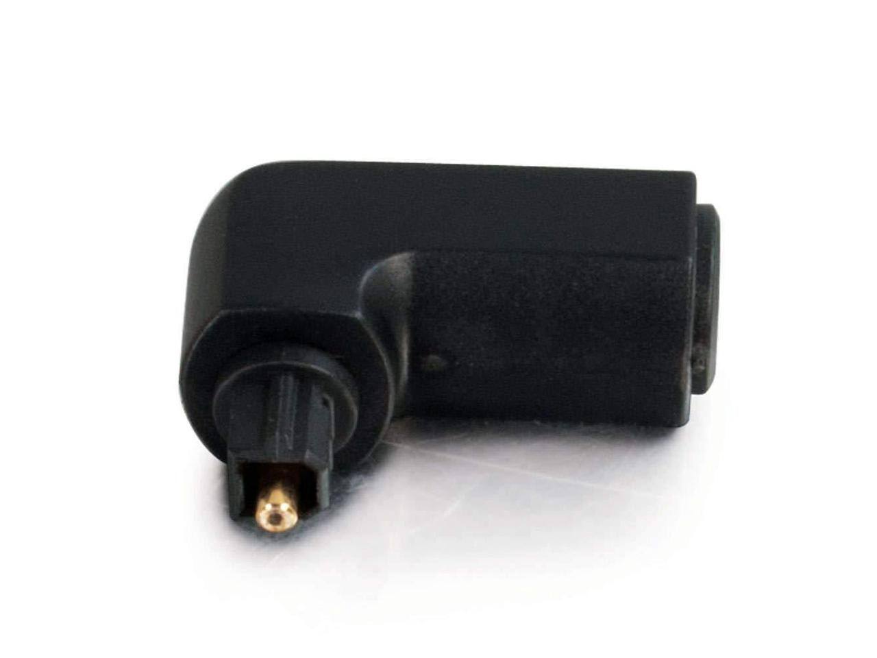 Alt View 8. Cables to Go - C2G 40016 VELOCITY™ RIGHT ANGLE TOSLINK® PORT SAVER ADAPTER.