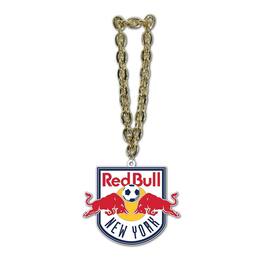 MOJO - New York Bulls Team Logo Fan Chain Necklace - Red