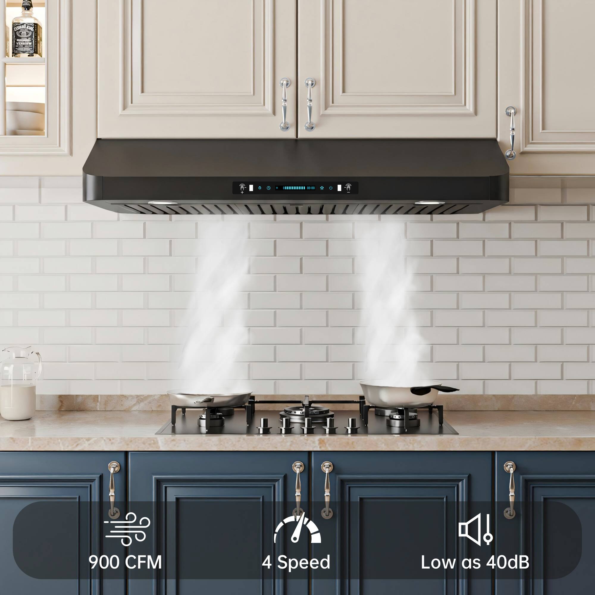 d | d + 900 CFM 4 Speed Low as 40dB

900 CFM  
4 Speed  
Low as 40dB