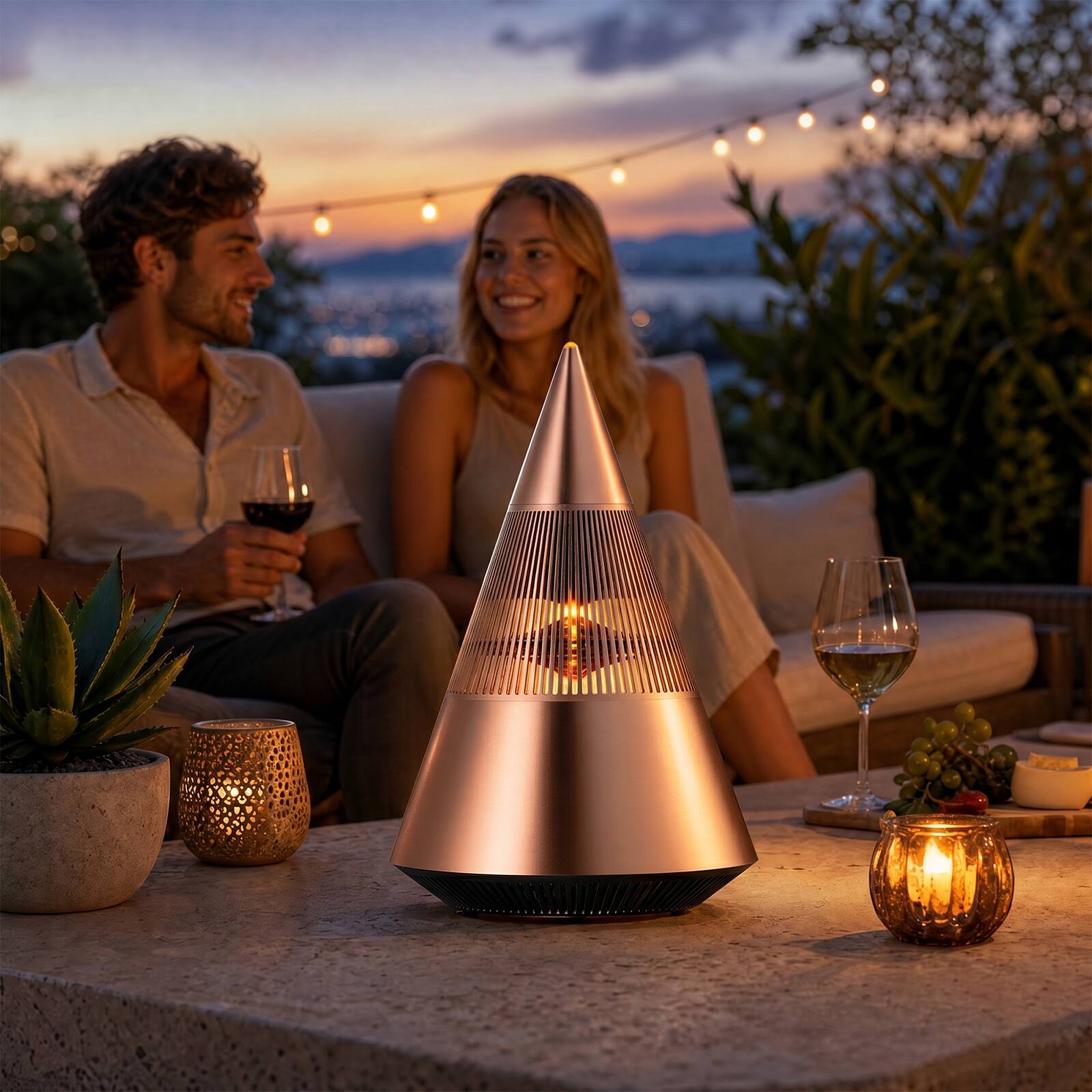 Alt View 5. Anysun - Portable Bluetooth Speaker, 360° Surround Sound, TWS Pairing, 10+H Battery.