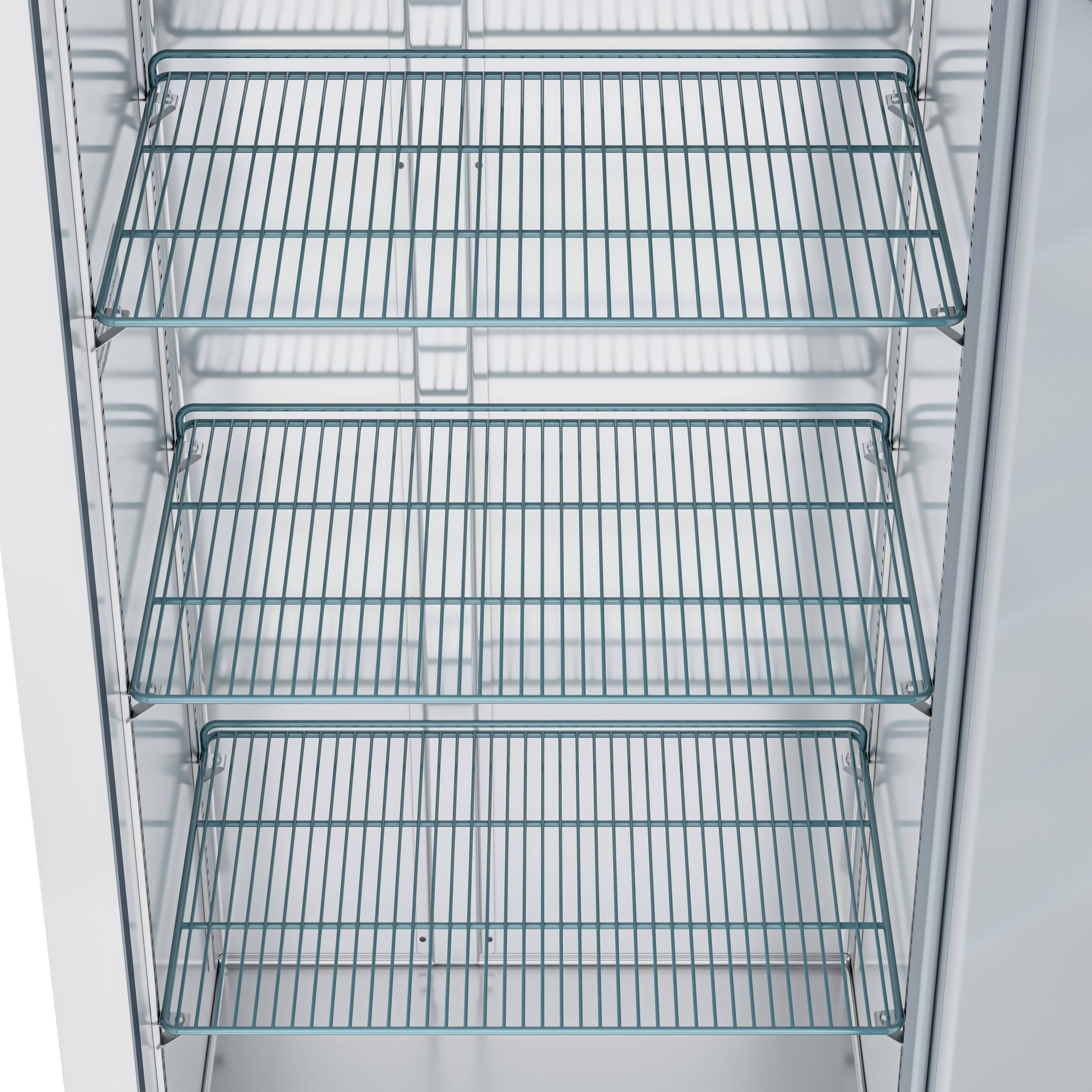 Alt View 7. Koolmore - 29 in. One-Door Reach-In Refrigerator - 15.5 Cu Ft. RIR-1D-SS-19C - Stainless-Steel.