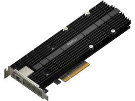 Synology - E10M20-T1 10Gb Ethernet and M.2 Adapter card - Black