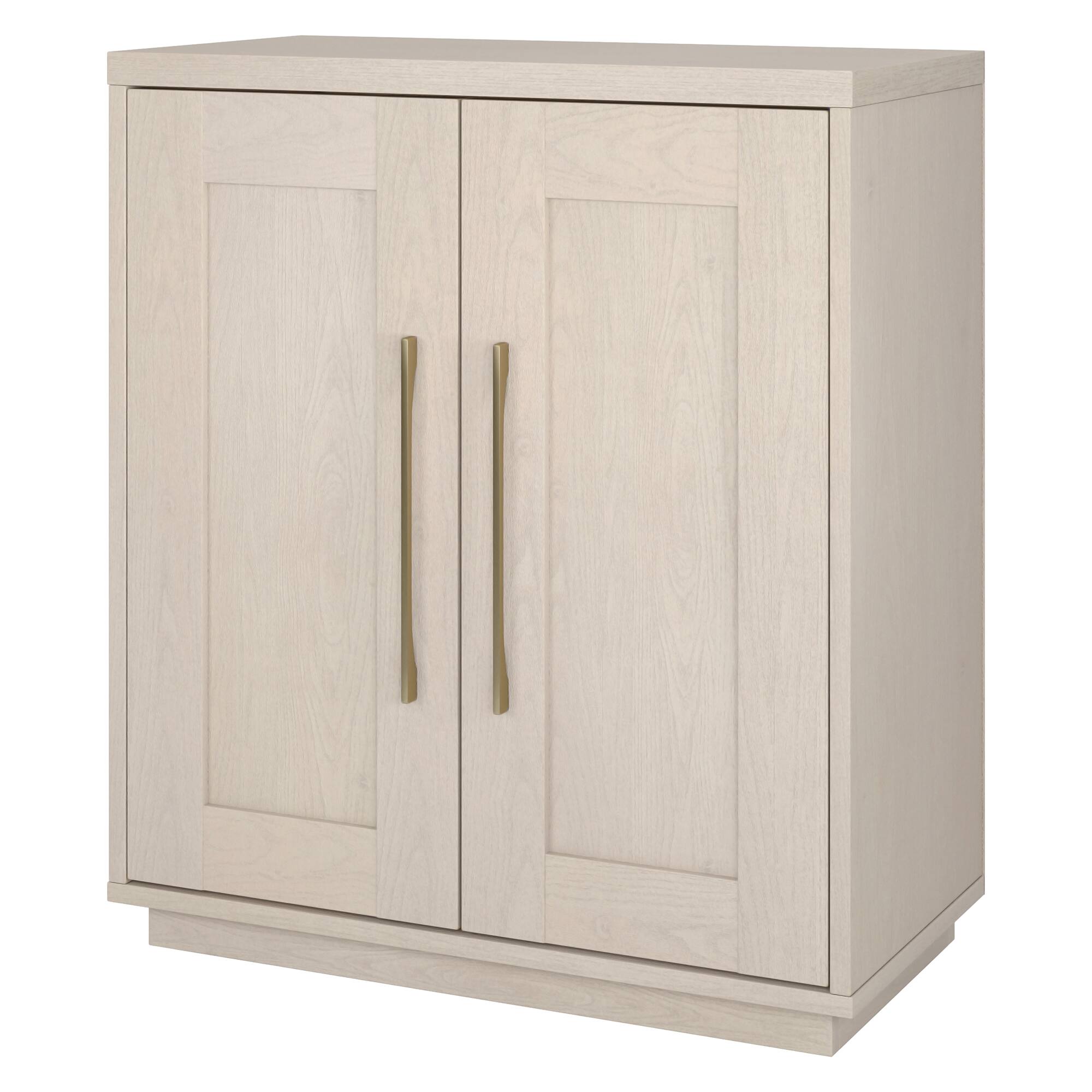 Left. Hudson&Canal - Tillman 28" Wide Rectangular Accent Cabinet - White.