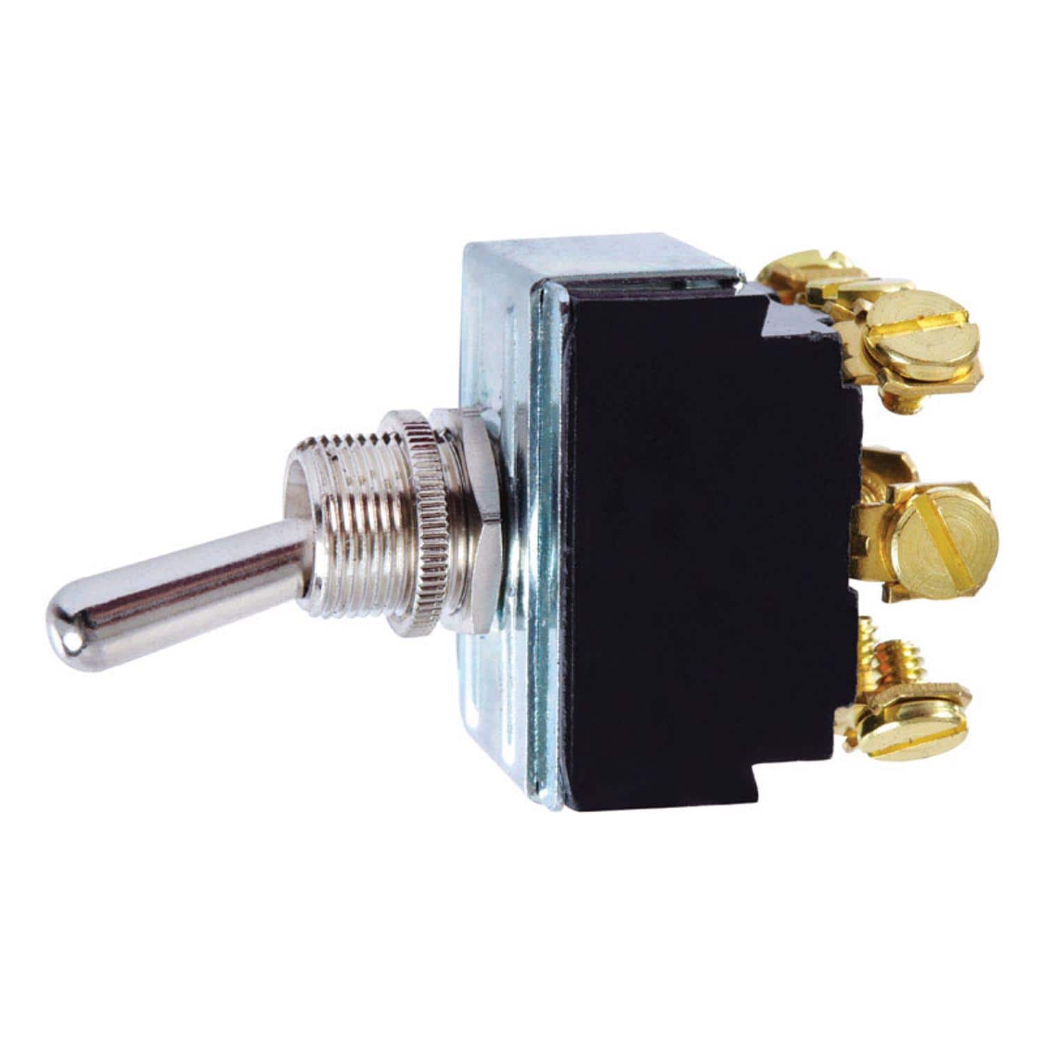 Jandorf - 15 amps Three Pole Toggle Power Tool Switch 1 pk - Silver