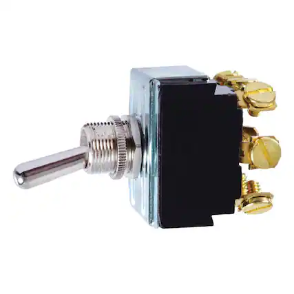 Front. Jandorf - Jandorf 15 amps Three Pole Toggle Power Tool Switch Silver 1 pk - Silver.