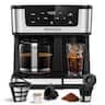 AIRMSEN - 12-Cup Drip Coffee Maker with K-Cup Combo, Single Serve & Carafe Coffee Machine - 2026 Upgraded - Black