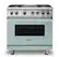 Front. Viking - 5-Series 5.6 Cu. Ft. Self-Cleaning Freestanding Dual Fuel Convection Range - 4 Burner - Splash.