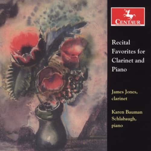 James Jones - Recital Favorites for Clarinet & Piano  - COMPACT DISCS
