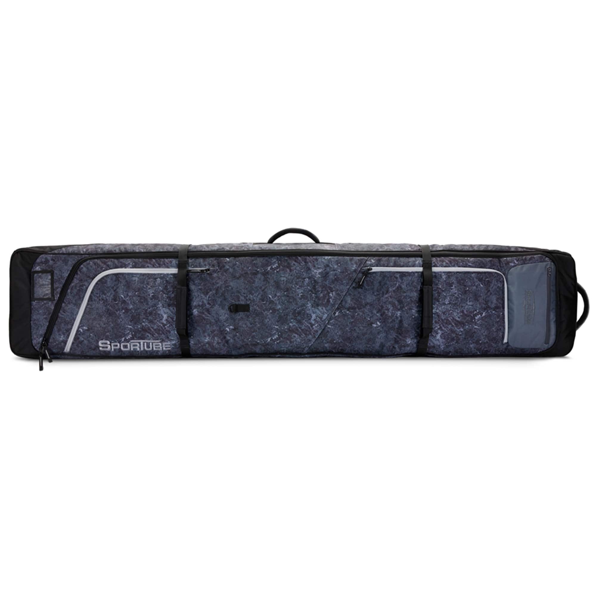 Sportube - Prospector XL Ski and Snowboard Bag with Wheels and Removable Dividers - Graphite Topo