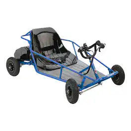 Razor - Vintage Single Rider Electric Kart Dune Buggy for Ages 8 and Up, Blue