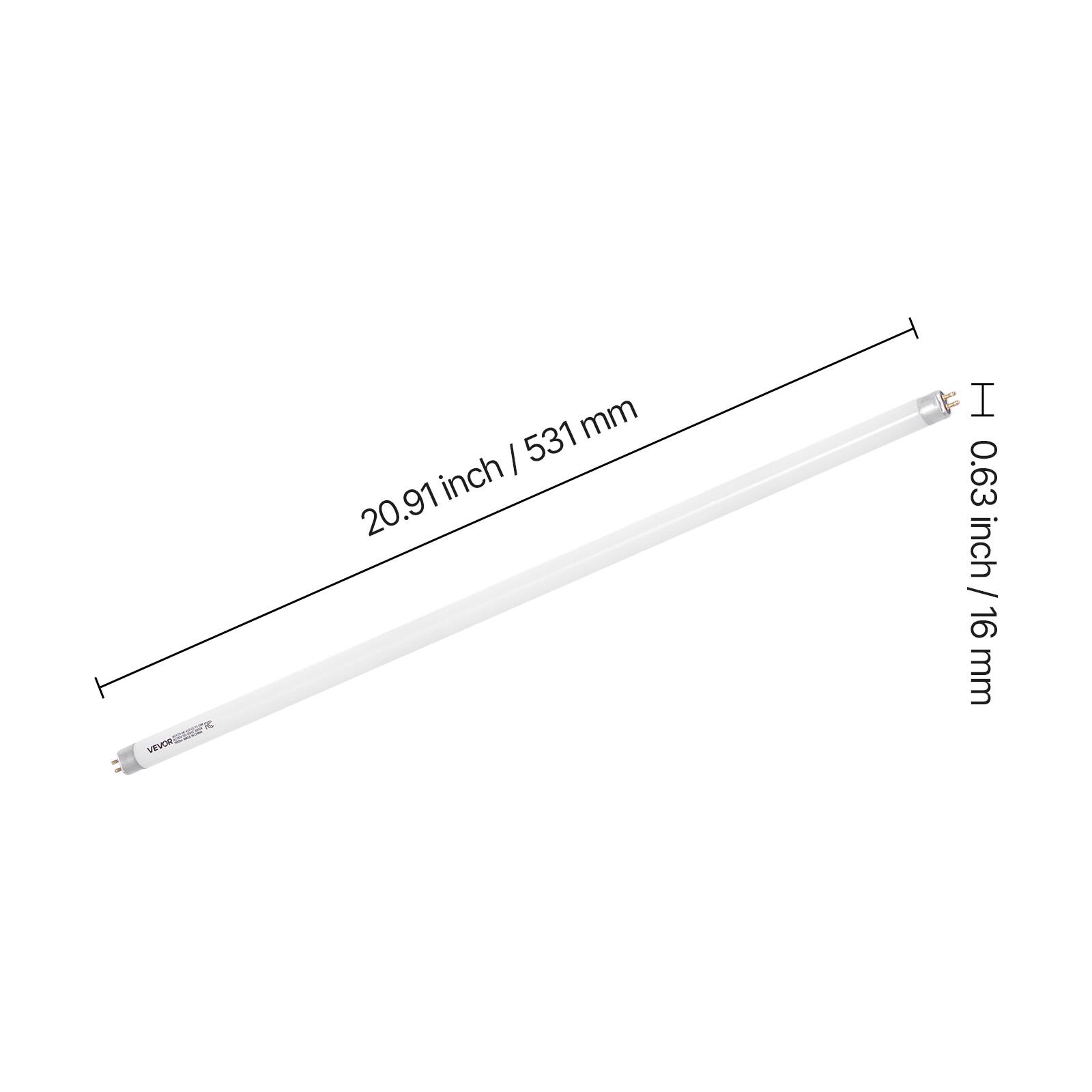 K VEVOR GEEFRC nnar VEVOR mm I 531 inch 20.91 I 0.63 inch / 16 mm

Corrected:
K VEVOR GEEFRC nnar VEVOR mm I 531 mm 20.91 inch 0.63 inch / 16 mm