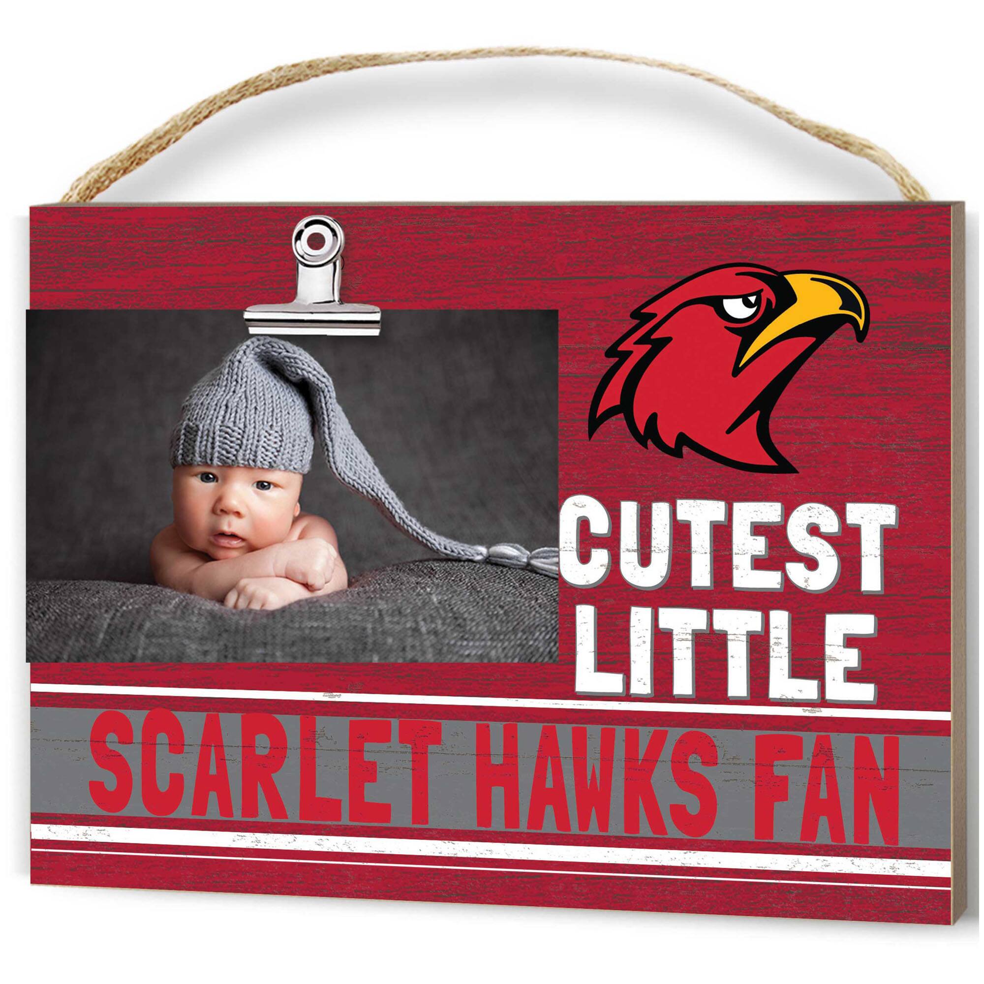 Illinois Tech Scarlet Hawks 8'' x 10'' Cutest Little Team Logo Clip Photo Frame