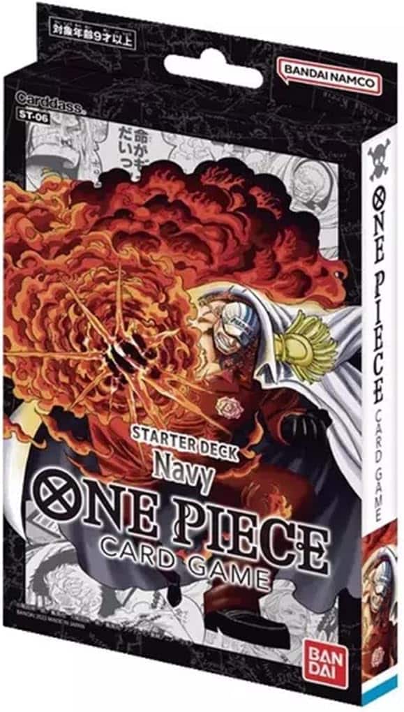 BANDAI NAMCO Entertainment - Bandai One Piece TCG: Absolute Justice ST-06 Navy Starter 51-Card Deck price history on PriceWatchPro