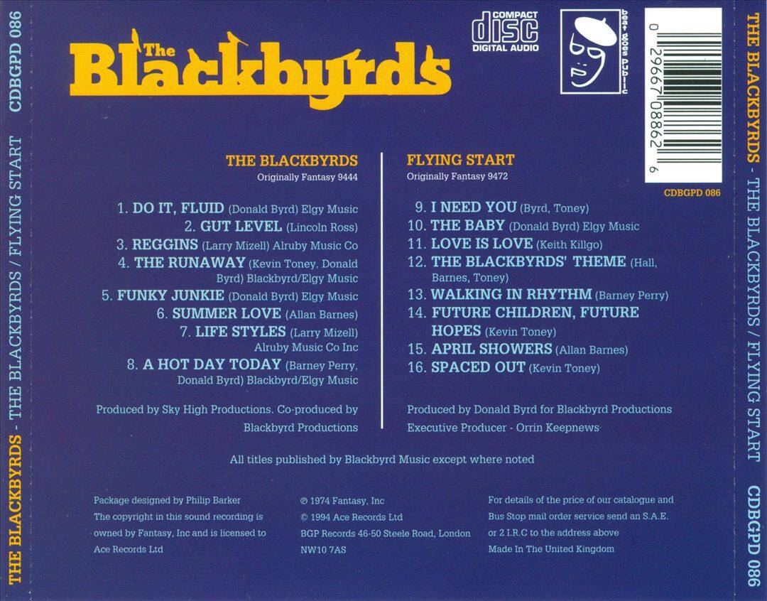 Back. Blackbyrds/Flying Start [CD].