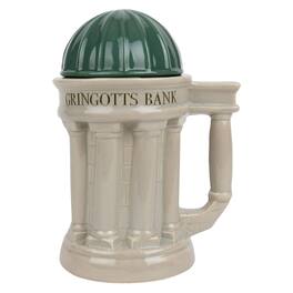 Harry Potter - Gringotts Bank 28oz Lidded Mug - Green