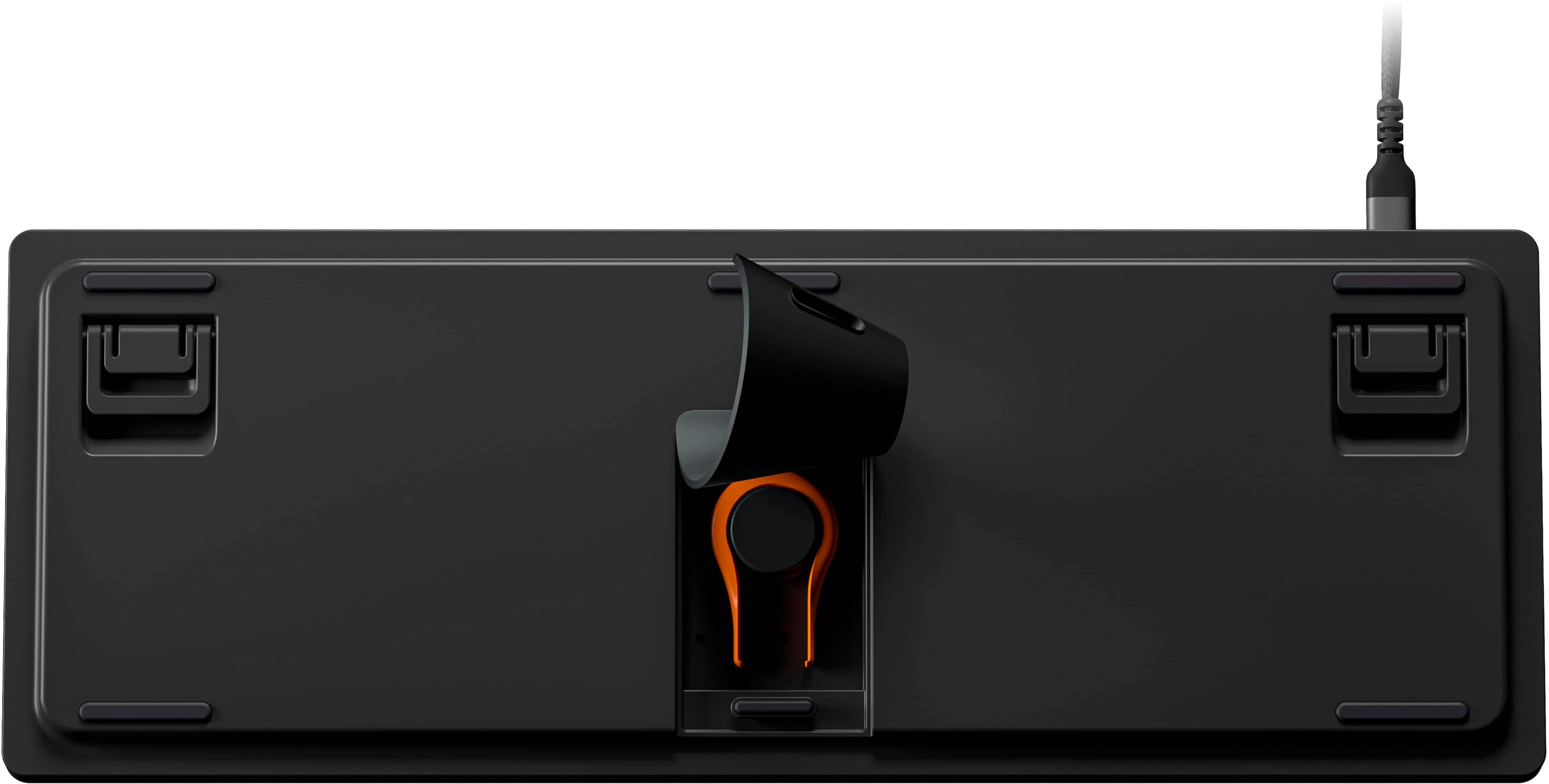 Alt View 19. SteelSeries - Apex Pro TKL Gen 3 Wired Mechanical OmniPoint Adjustable HyperMagnetic Gaming Keyboard with Rapid Tap - Black.