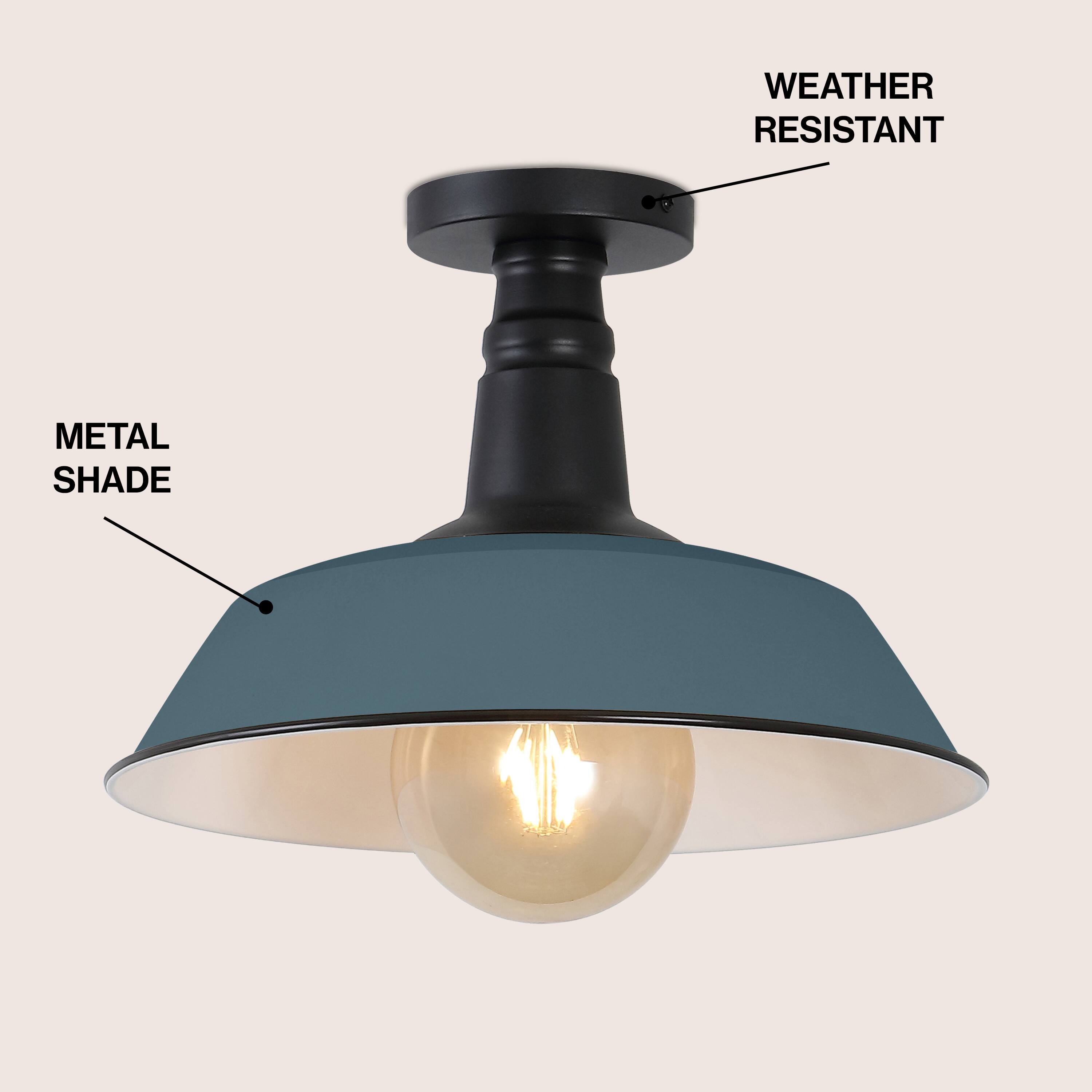 WEATHER RESISTANT METAL SHADE