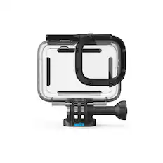 Angle. GoPro - Protective Housing for HERO13 Black, HERO12 Black, HERO11 Black, HERO10 Black, HERO9 Black - Black.