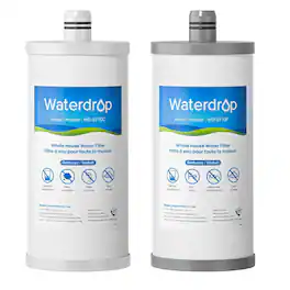 Waterdrop - EF10FC Replacement Filter for WHF2E-FC Whole House Filter System - White