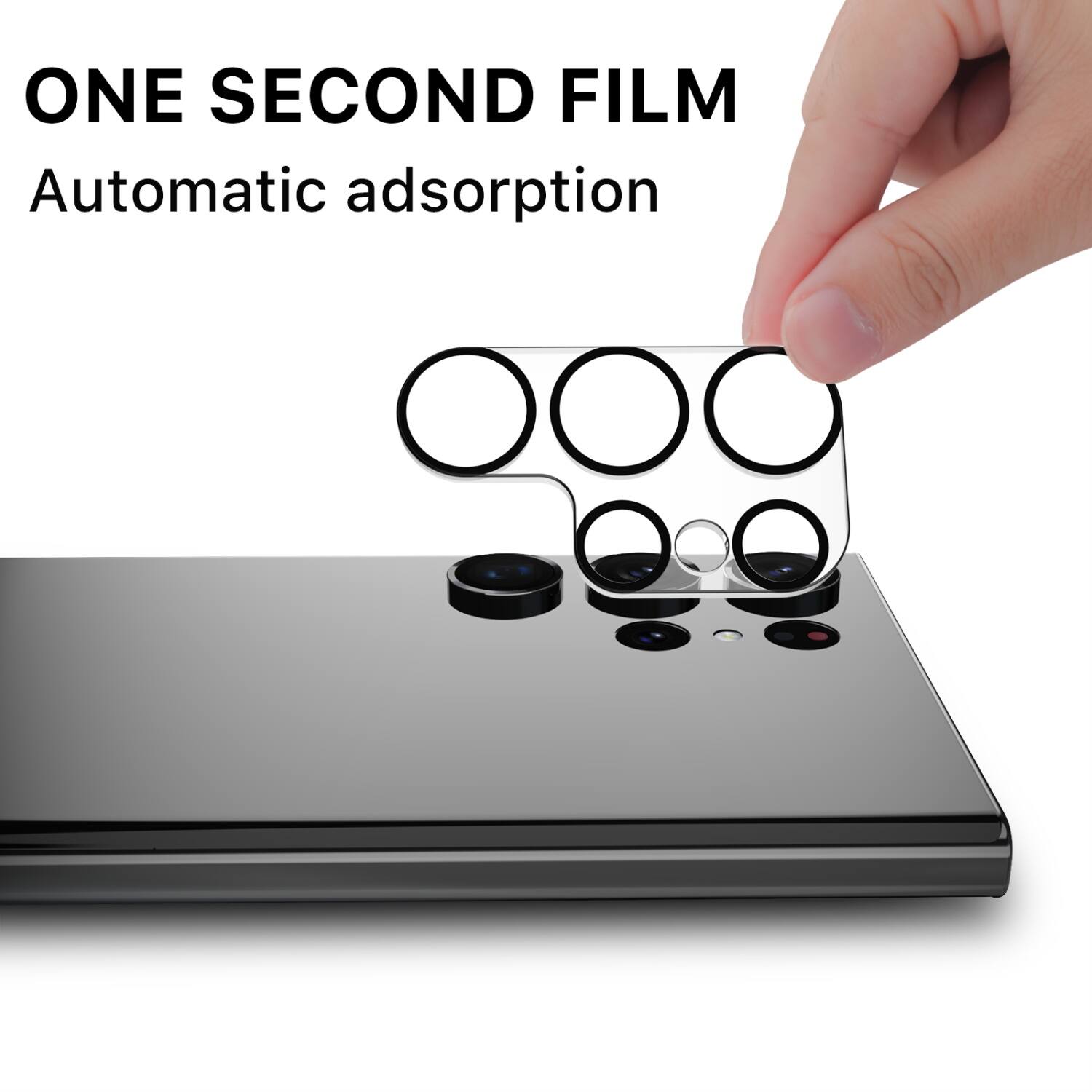 ONE SECOND FILM  
Automatic adsorption