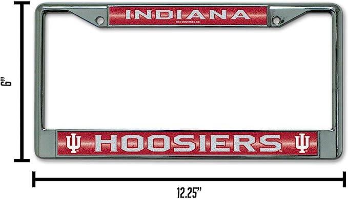 INDIANA  
HOOSIERS  

6"  
12.25"