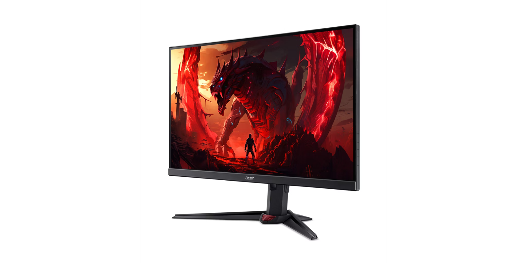 Left. Acer - Nitro XV240Y - 23.8" Monitor 1920x1080 200Hz - Black.