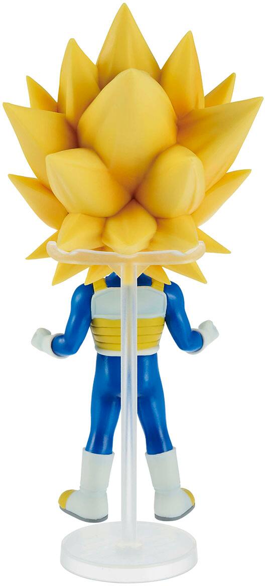 Back. Bandai - Super Saiyan 2 - Super Saiyan 3 Vegeta (Mini) Daima - Dragon Ball Daima Masterlise Ichibansho 4.3" Figure.