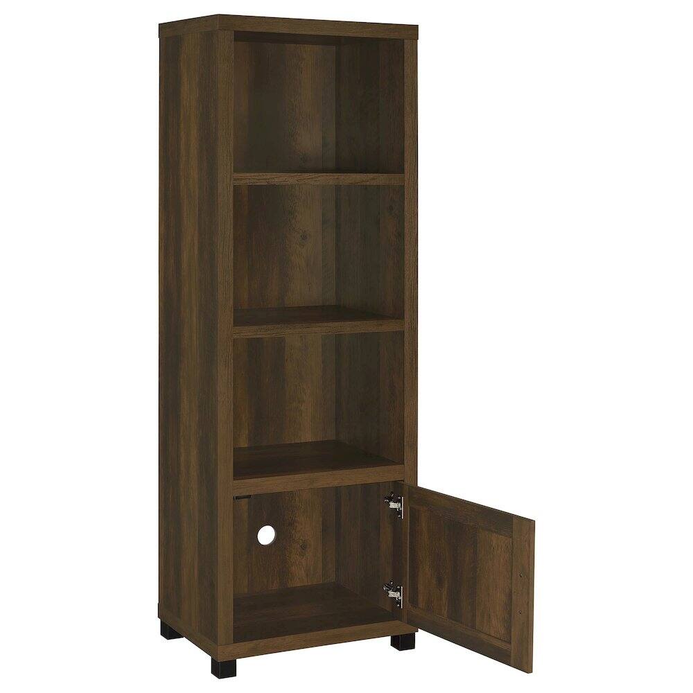 Alt View 4. Coaster Co. of America - Sachin 3-piece 79" TV Entertainment Center Dark Pine - Green.