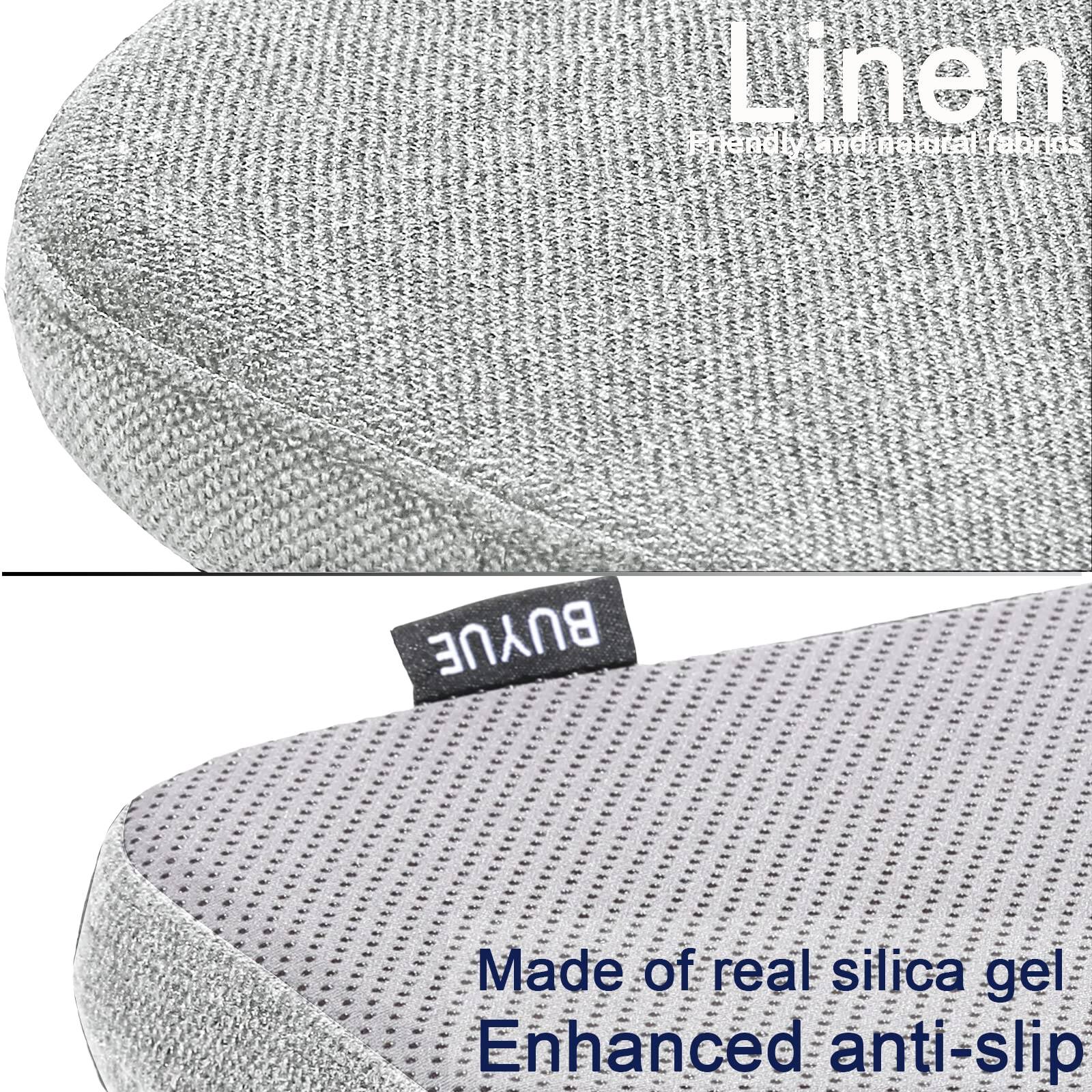 Linen  
Friendly and natural fabrics  

Made of real silica gel  
Enhanced anti-slip