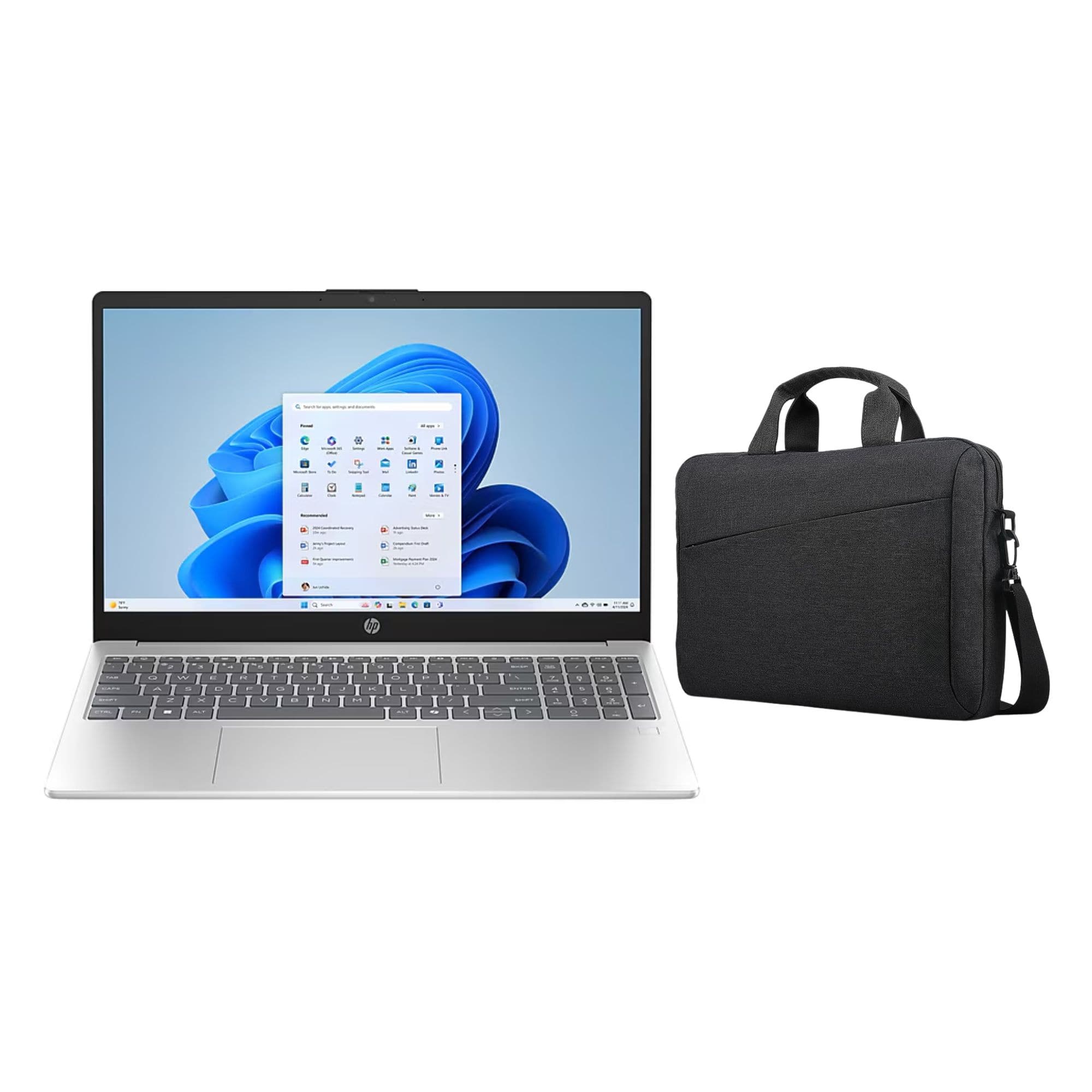"Bundle - HP - OmniBook 3 16"" 2K Touchscreen Laptop - AMD Ryzen 5 40 (2025) - 8GB Memory - 256GB SSD - Glacier Silver + Carry Case" price history on PriceWatchPro