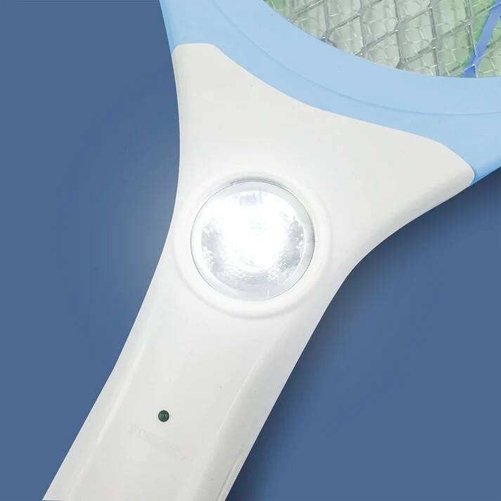 Alt View 3. HOM - HOM Portable Bug Zapper - USB Rechargeable and Battery Powered Mosquito Killer, Insect Trap and Fly Swatter - White.