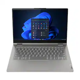 Lenovo - Refurbished Excellent - ThinkBook 14s Yoga G2 IAP 14" Laptop Intel Core i7-1255U 16GB Ram 512GB SSD Windows 11 Pro - Mineral Grey