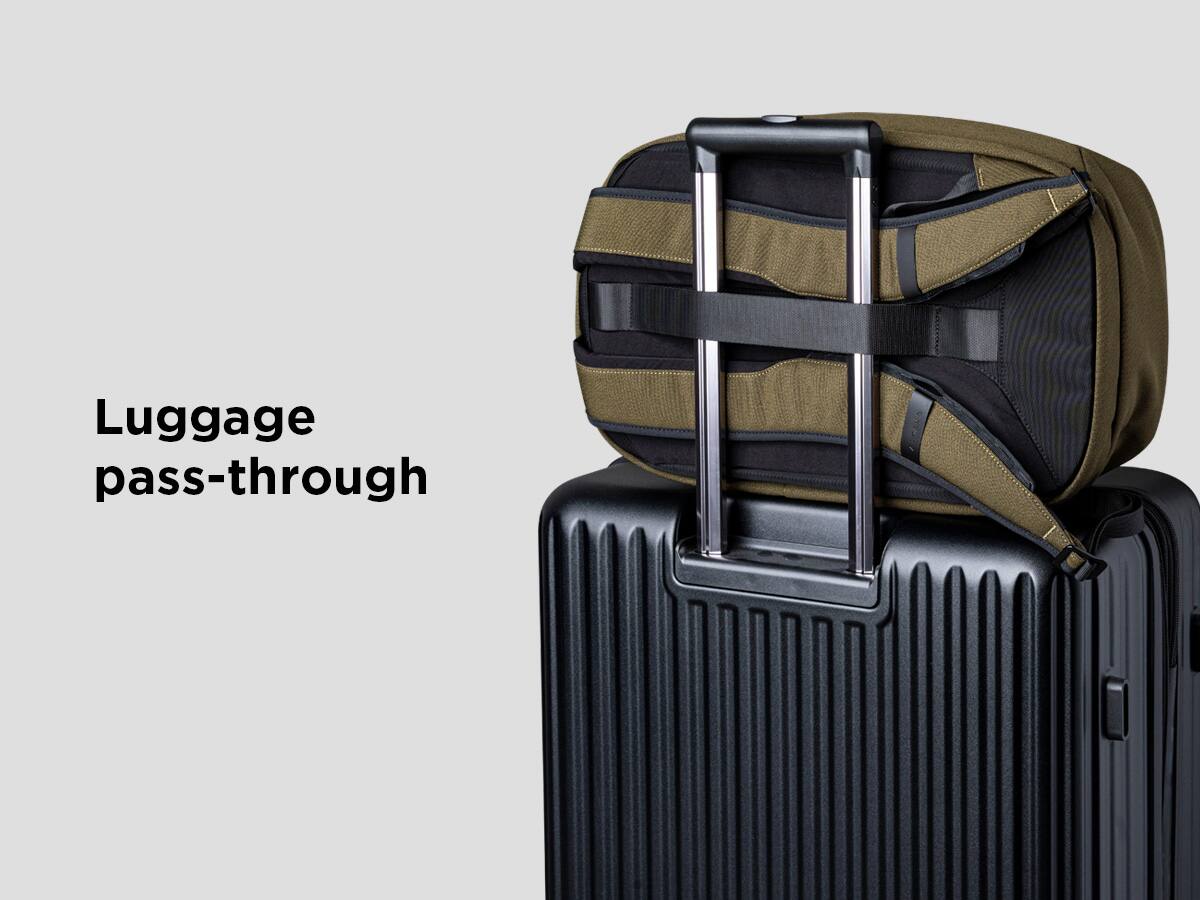 Luggage pass-through