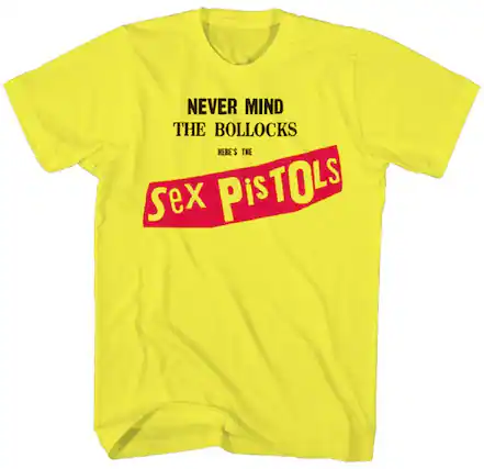 NEVER MIND THE BOLLOCKS
HERE'S THE
Sex Pistols