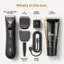 What's in the box:

1. The Lawn Mower 3.0 Plus
2. MANSCAPED 2 Combs
3. Power Adapter
4. MANSCAPED Crop Soother
5. Soother Crop
6. MANSCAPED Ball Aftershave Lotion
7. Lotion Apres Rasage Intime
8. Lotion Post-Epilatoria Intima
9. Advanced Skin Care 2
10. Cleaning Brush
11. USB-C Cable