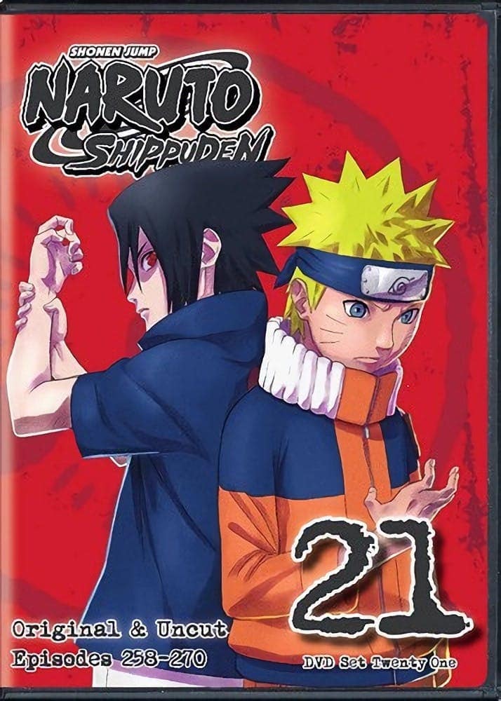 Front. Naruto Shippuden Uncut Set 21 (DVD Set) [DVD].