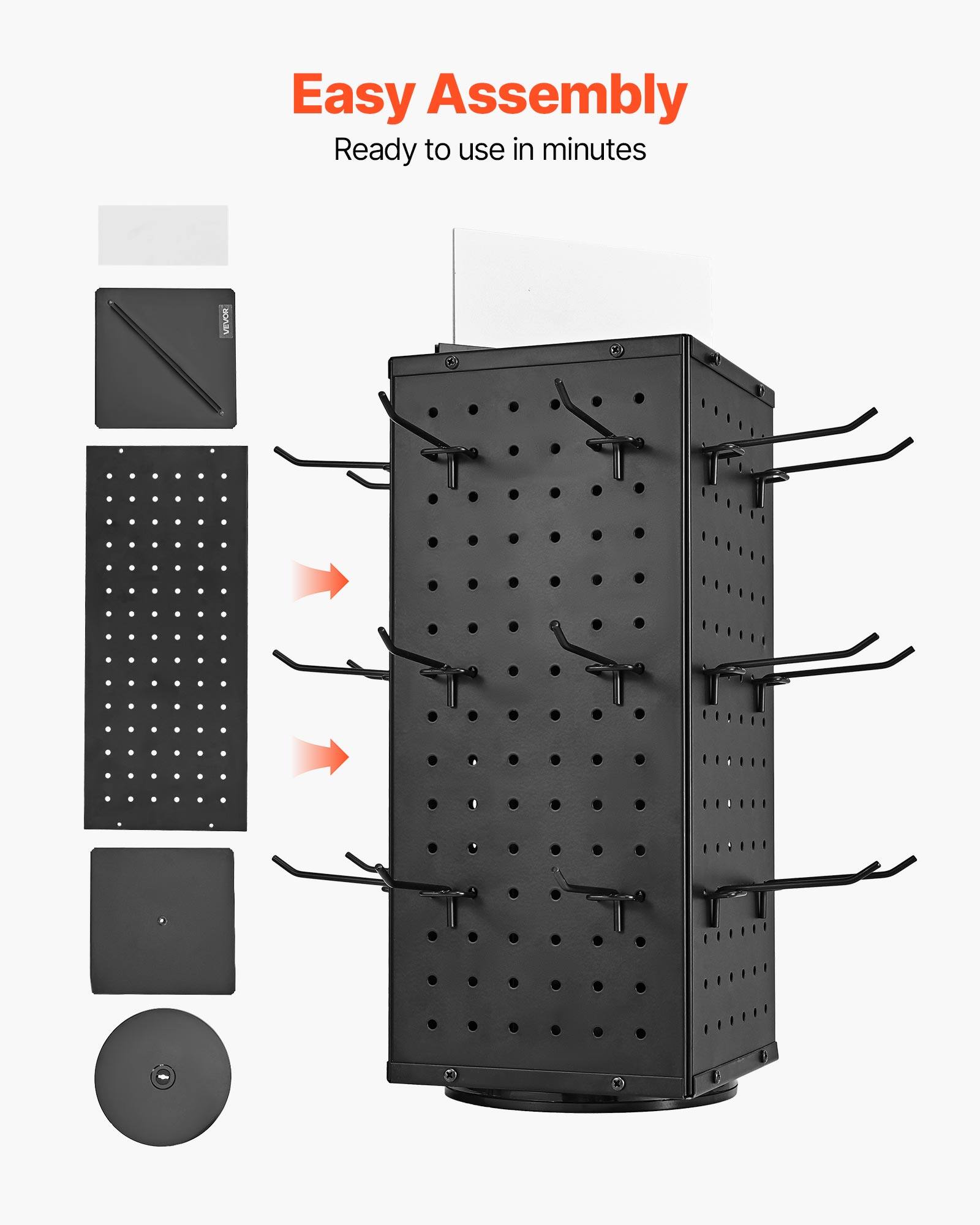 Easy Assembly
Ready to use in minutes
VEVOR