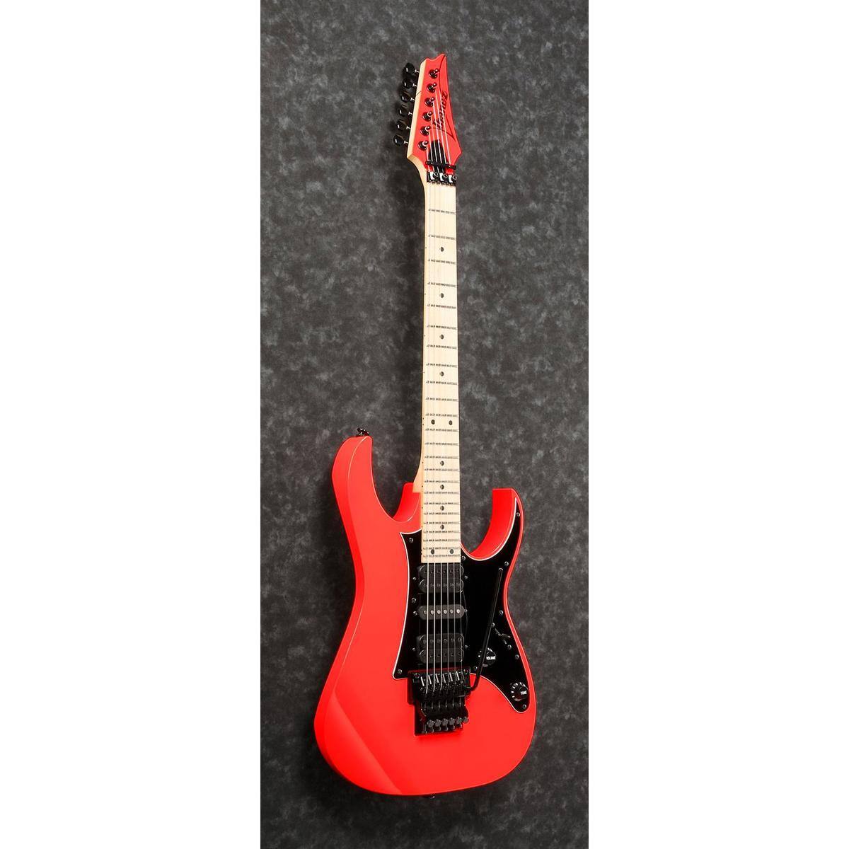 Alt View 4. Ibanez - Ibanez RG550 Genesis 2018 Electric Guitar, Maple Fingerboard,Road Flare Red.
