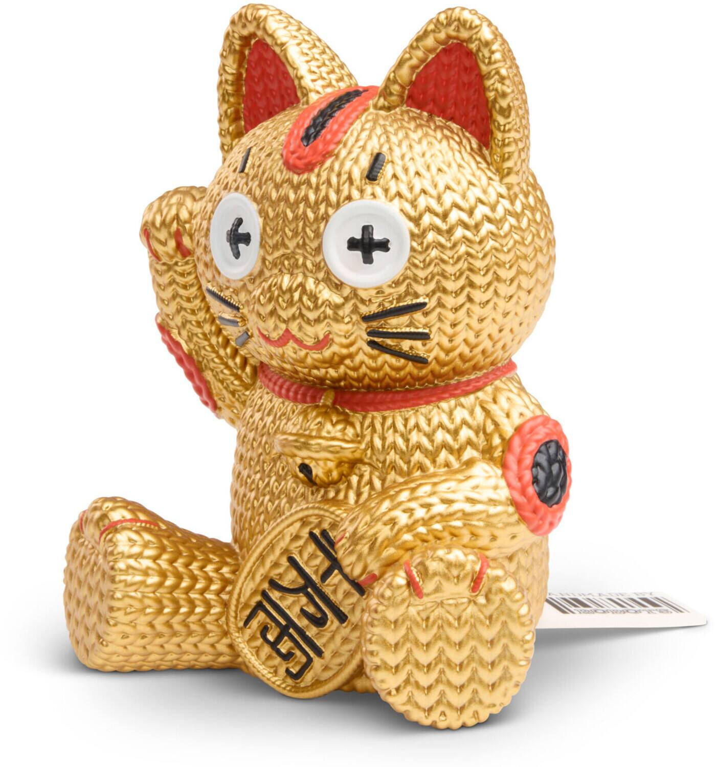 Alt View 1. Handmade by Robots - Handmade by Robots - Beckoning Cat - Wealth #494   - COLLECTIBLES - Multicolor.