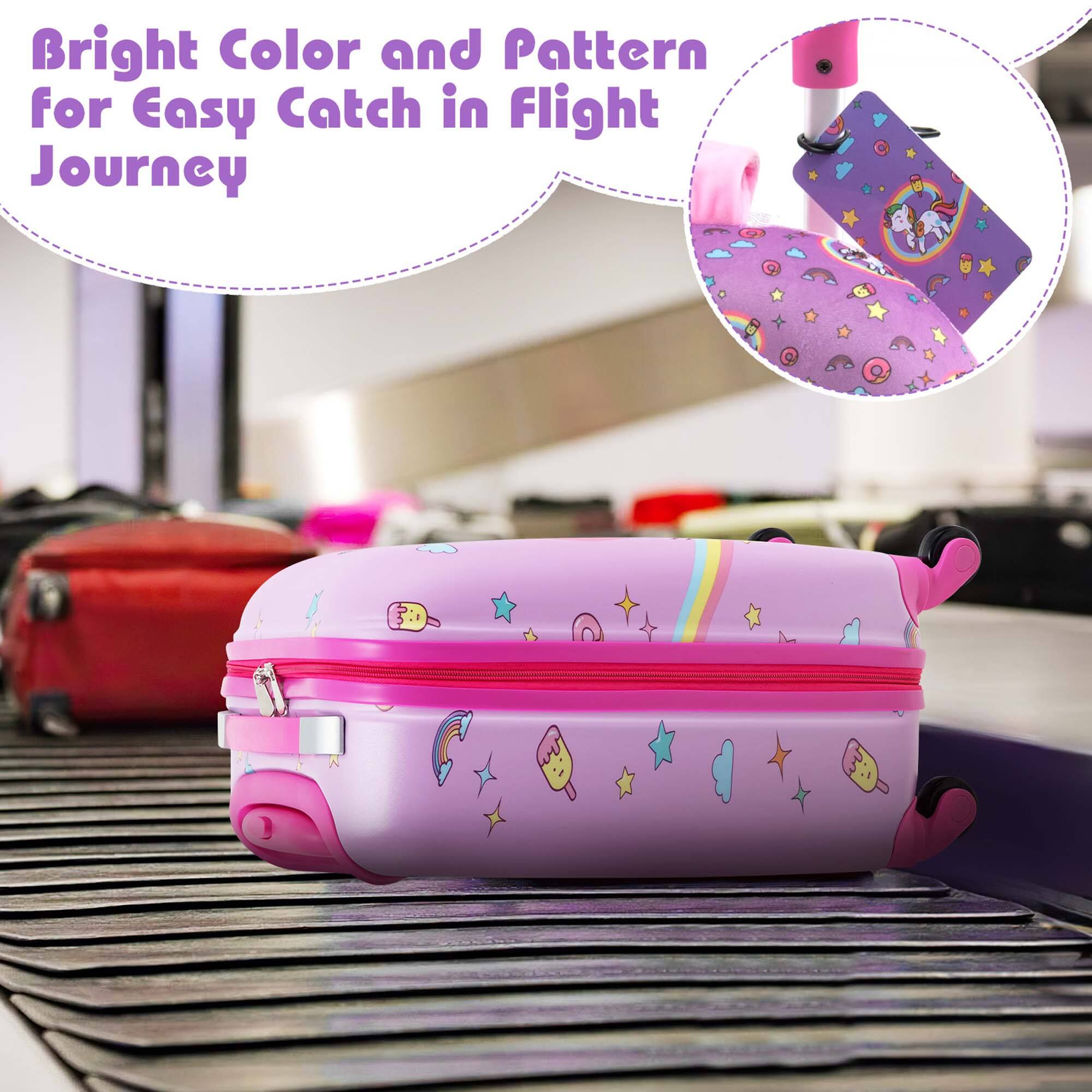 Bright Color and Pattern for Easy Catch in Flight Journey