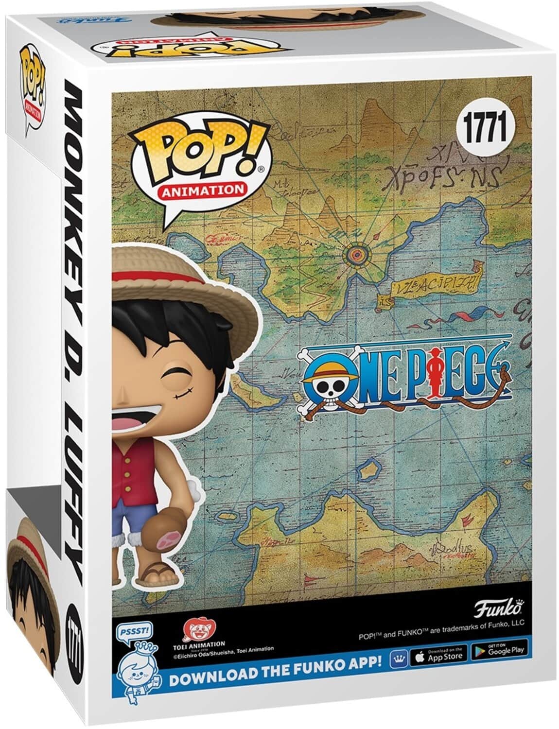 Funko Pop! One Piece Monkey D. Luffy Multicolor FU80365 - Best Buy