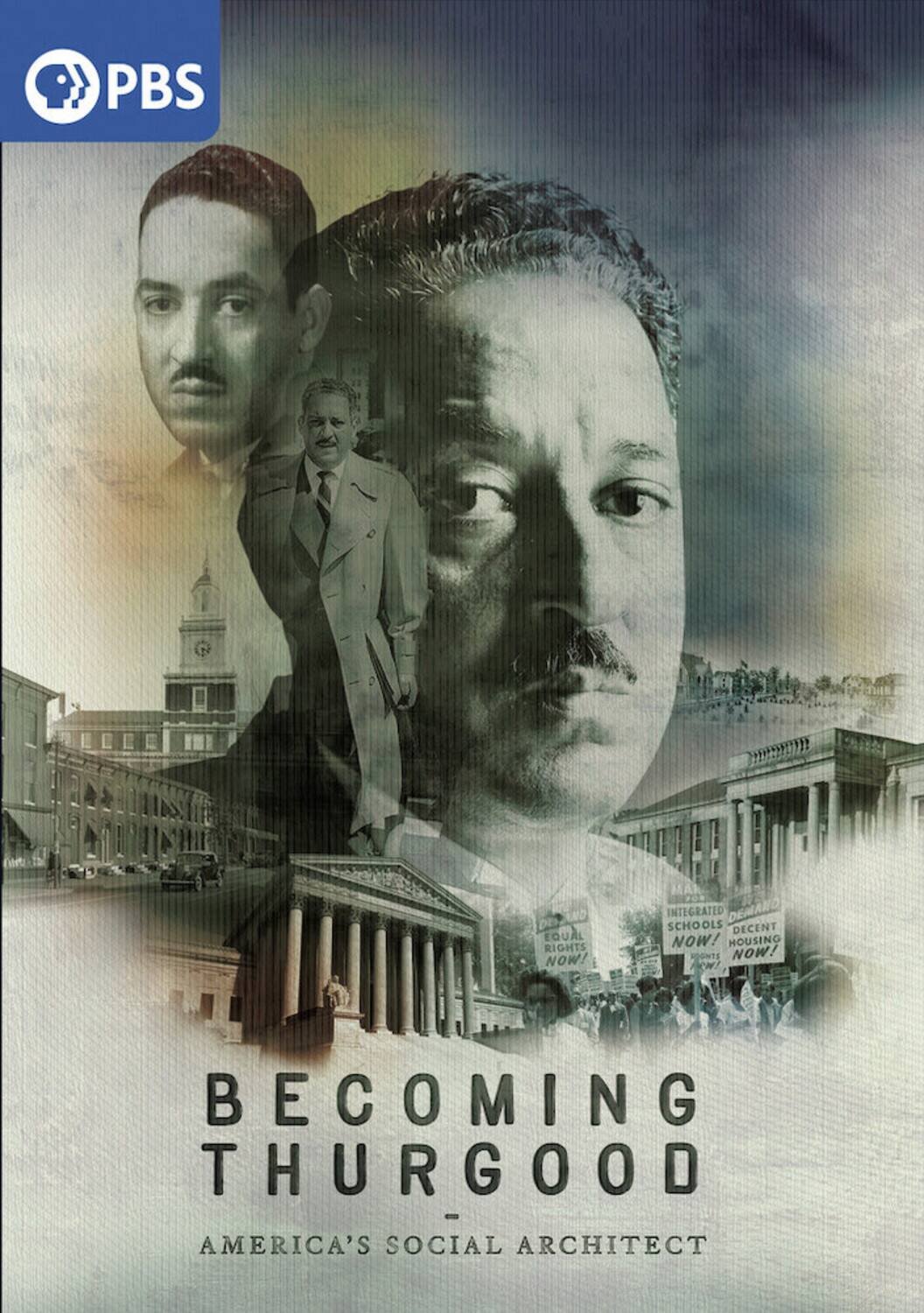 Front. Becoming Thurgood: America's Social Architect   - DVD.