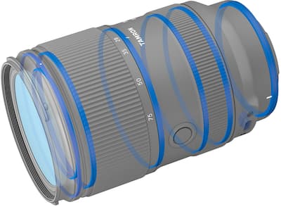 Tamron 28 75mm F/2.8 Di III VXD G2 Standard Zoom Lens for Nikon Z Tamron 28 75mm F/2.8 Di III VXD G2 Standard Zoom Lens for Nikon Z