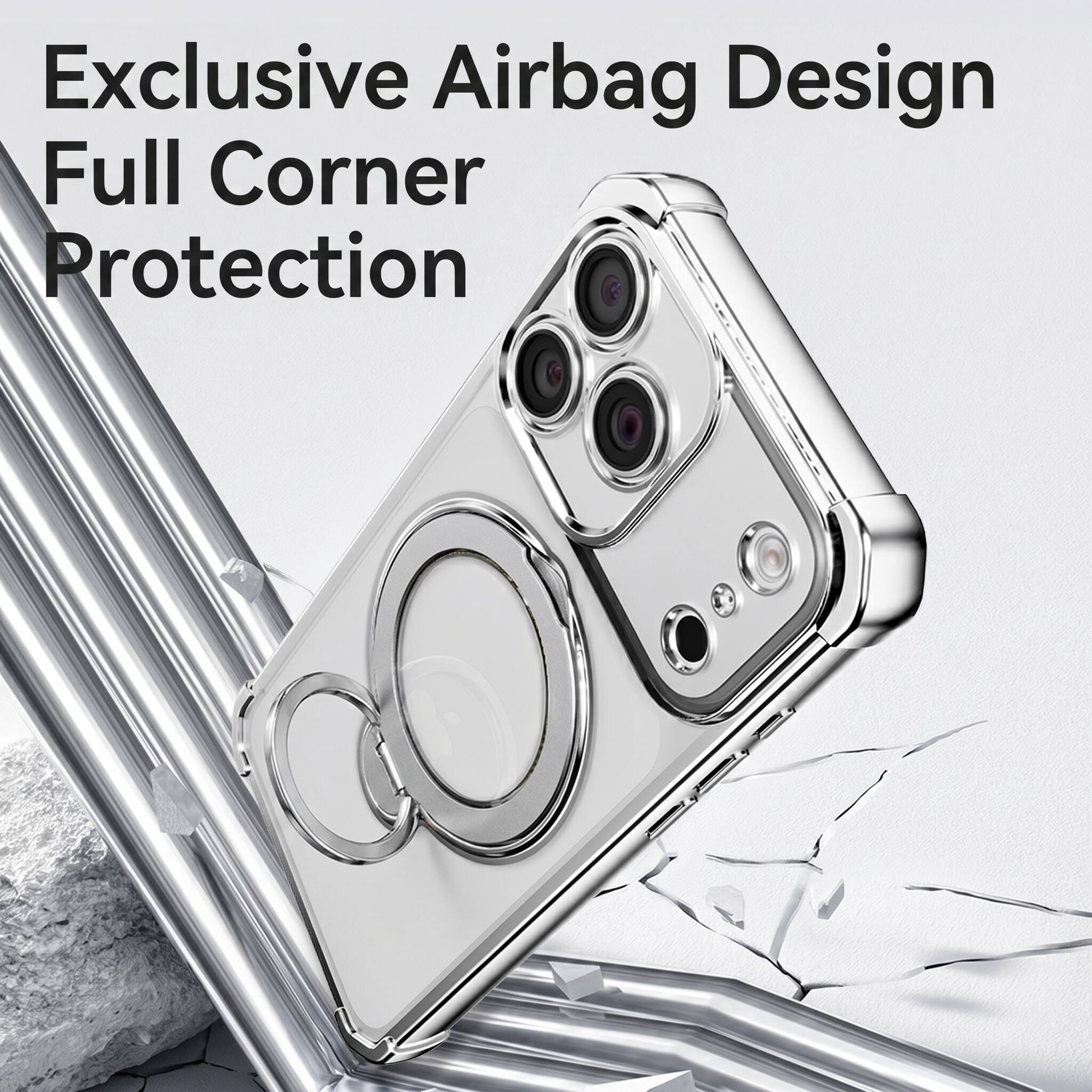 Exclusive Airbag Design Full Corner Protection