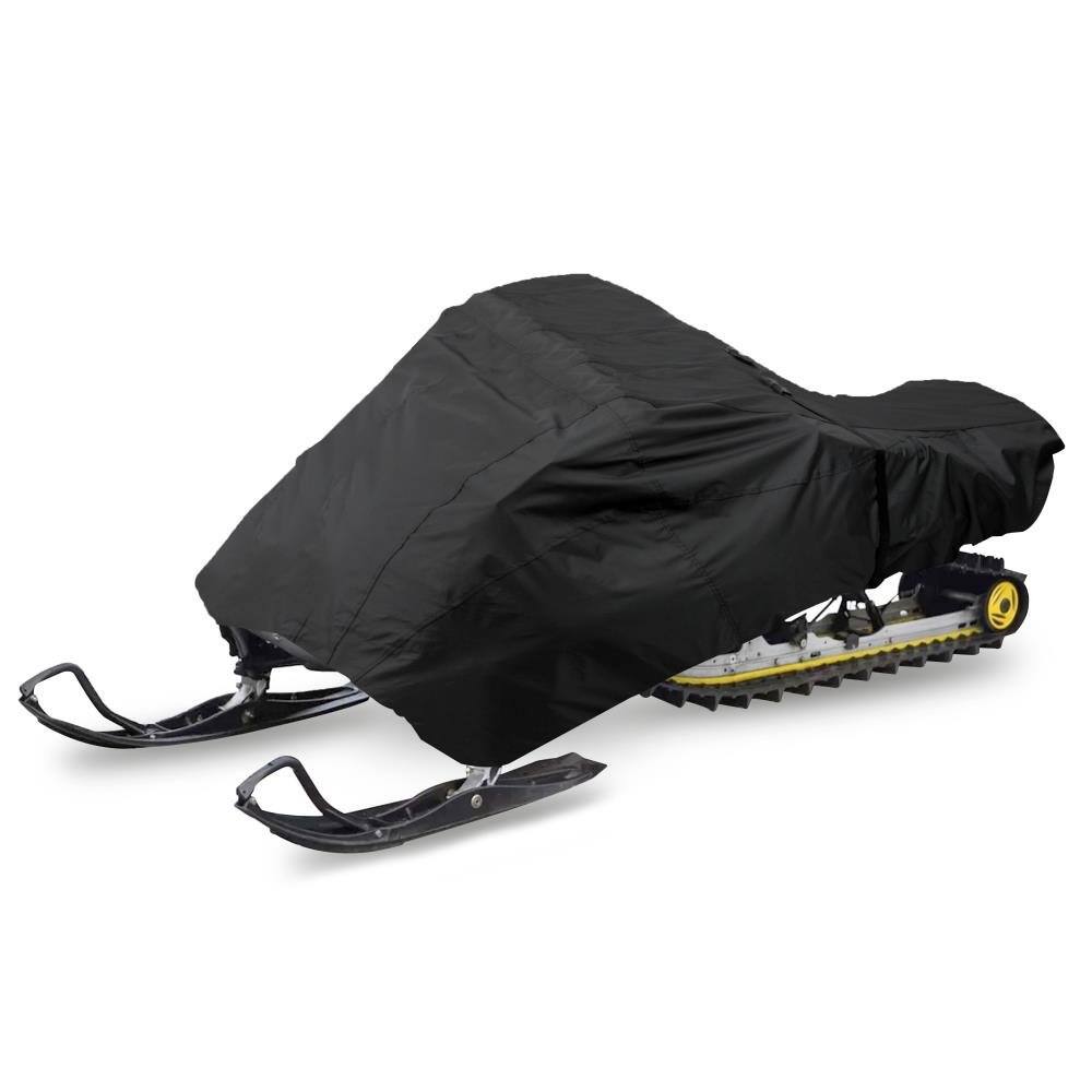 Front. Pyle - Pyle Snowmobile Cover, Waterproof, Heavy Duty, Marine Grade, 113" Length, Dual Air Vents, UV Resistant Protection.