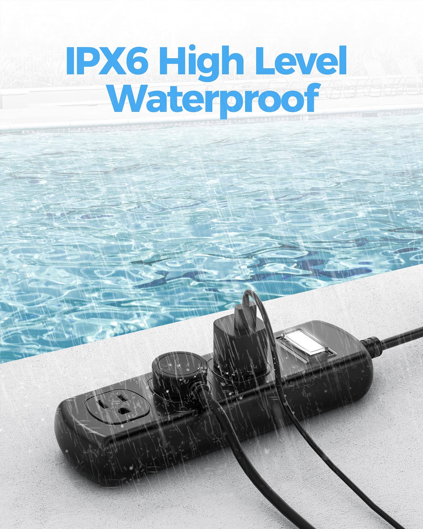 IPX6 High Level Waterproof
