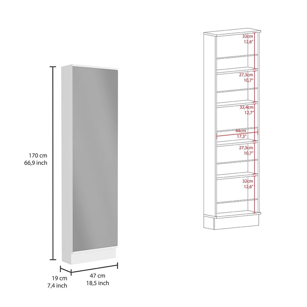 32cm 12.6"
27.3cm 10.7"
32.4cm 12.7"
44cm 17.3"
170 cm 66.9 inch
19 cm 7.4 inch
47 cm 18.5 inch